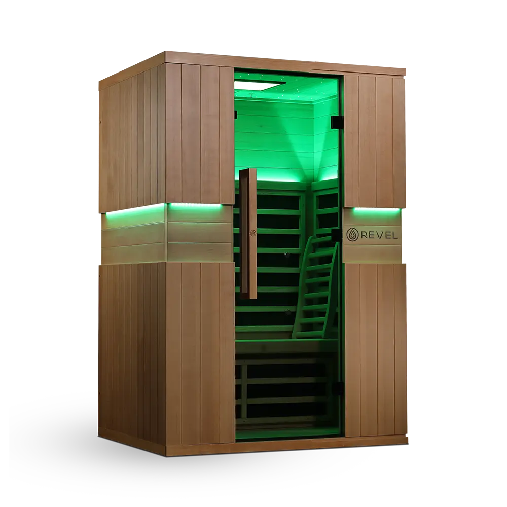 Revel Aura 2 Person Full Spectrum Infrared Sauna - Next Gen - Image 12