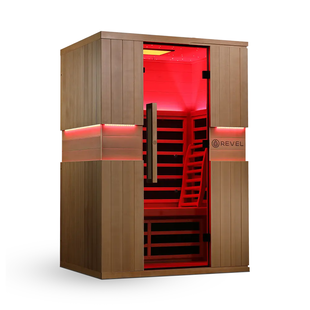 Revel Aura 2 Person Full Spectrum Infrared Sauna - Next Gen - Image 13
