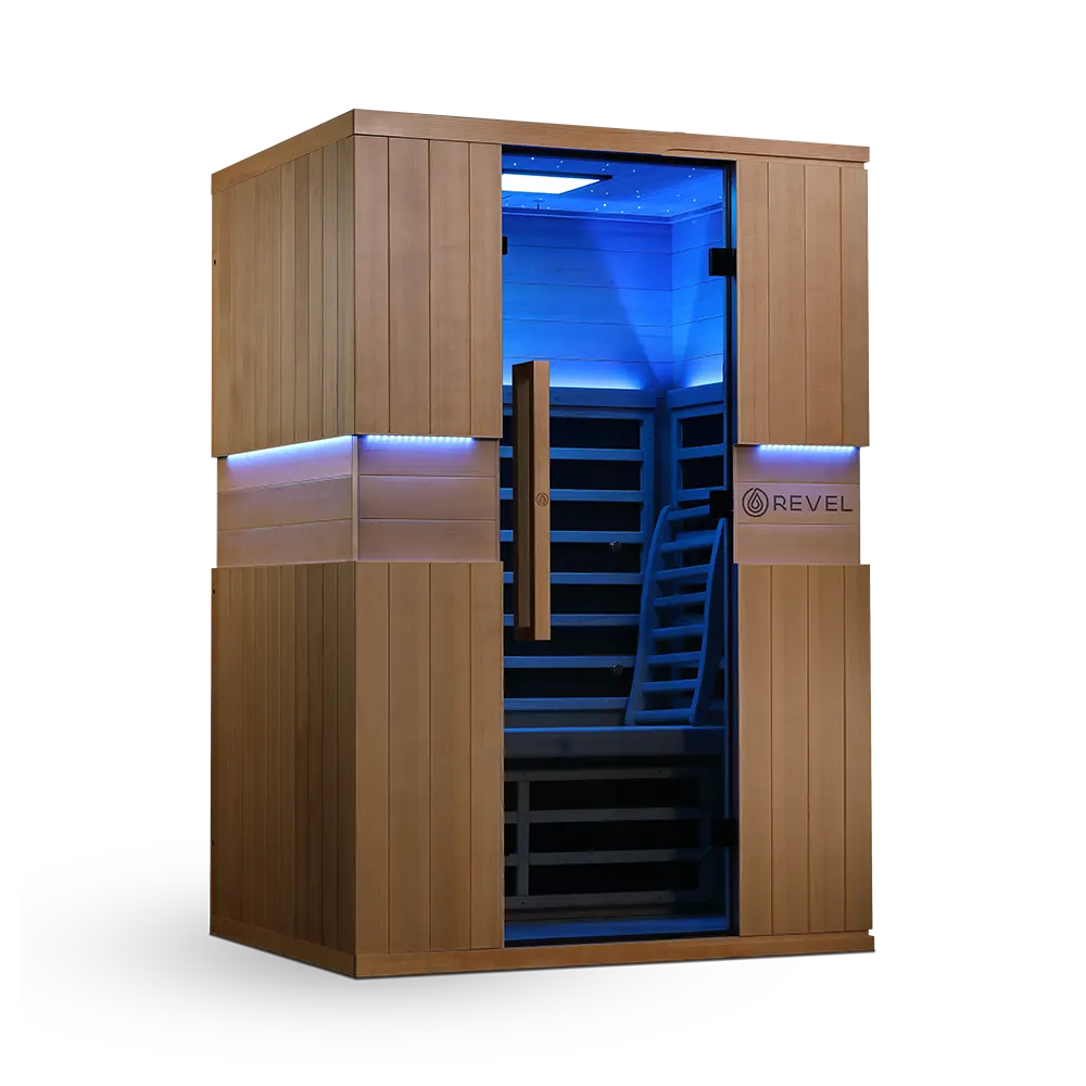Revel Aura 2 Person Full Spectrum Infrared Sauna - Next Gen - Image 15
