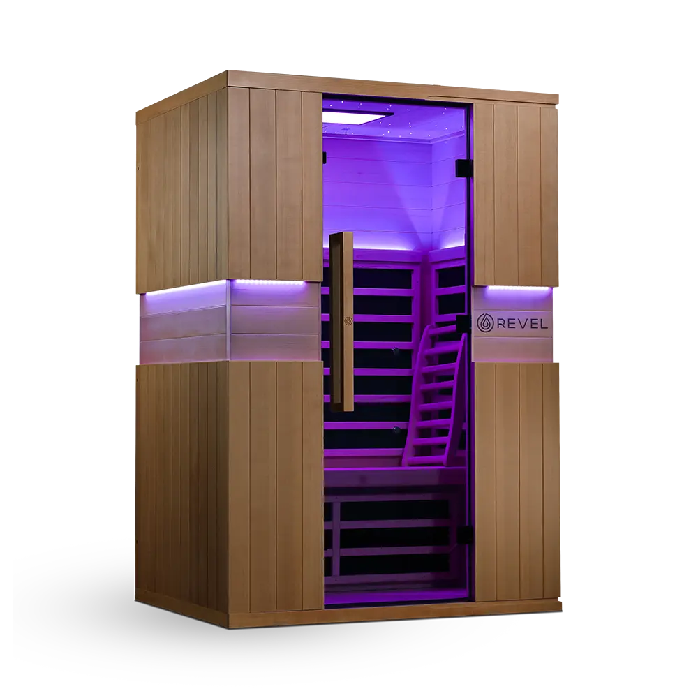 Revel Aura 2 Person Full Spectrum Infrared Sauna - Next Gen - Image 16