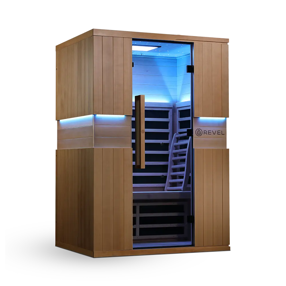 Revel Aura 2 Person Full Spectrum Infrared Sauna - Next Gen - Image 17