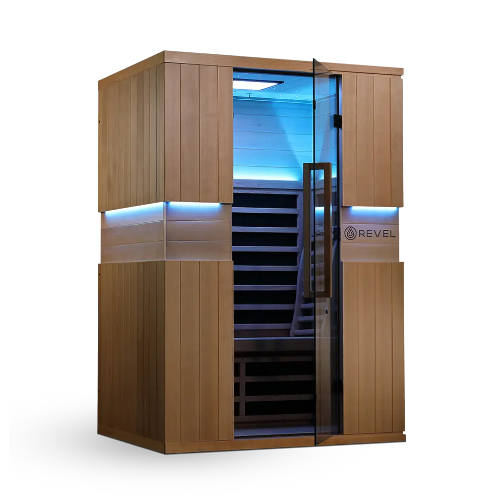 Revel Aura 2 Person Full Spectrum Infrared Sauna - Next Gen - Image 18