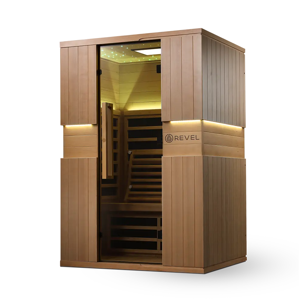 Revel Aura 2 Person Full Spectrum Infrared Sauna - Next Gen - Image 19