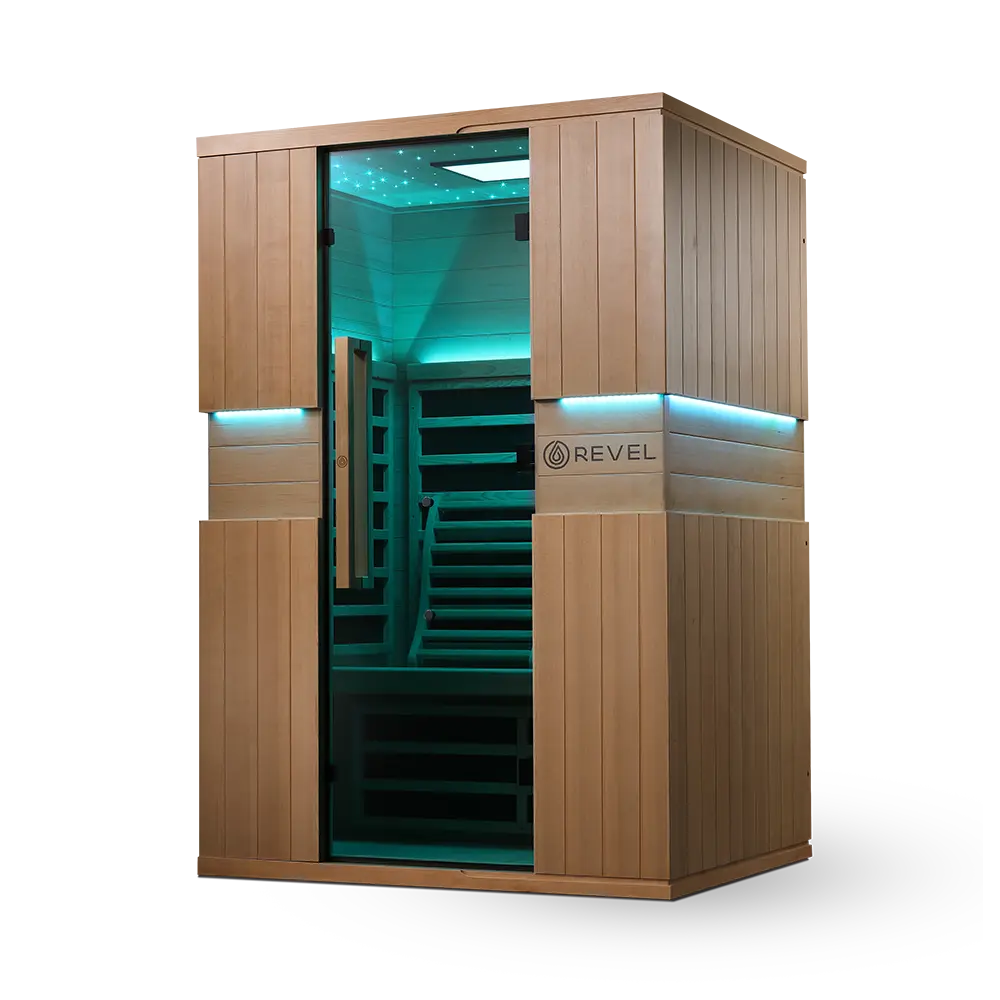 Revel Aura 2 Person Full Spectrum Infrared Sauna - Next Gen - Image 20