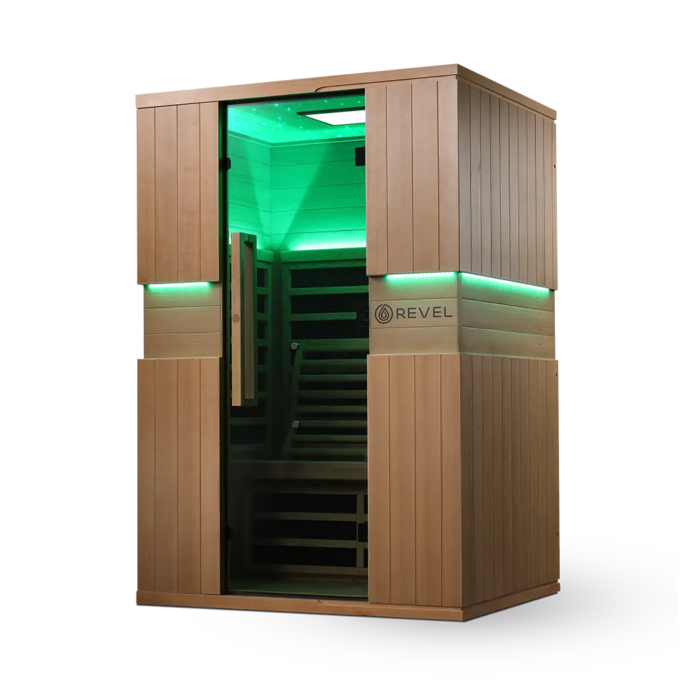 Revel Aura 2 Person Full Spectrum Infrared Sauna - Next Gen - Image 21