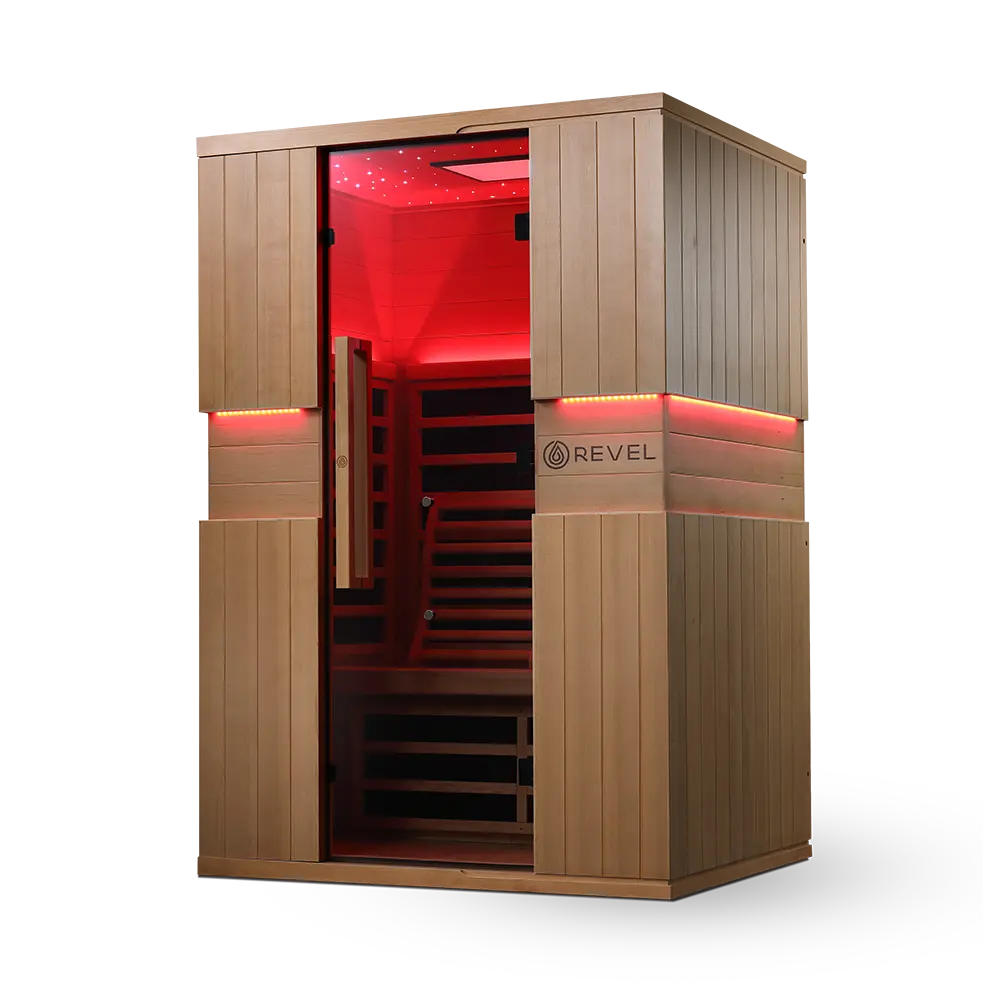 Revel Aura 2 Person Full Spectrum Infrared Sauna - Next Gen - Image 22