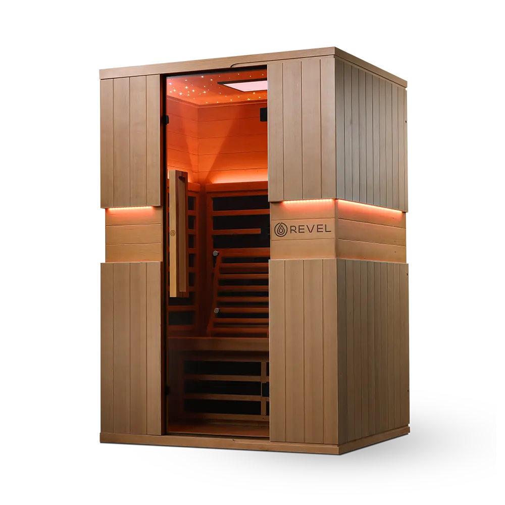 Revel Aura 2 Person Full Spectrum Infrared Sauna - Next Gen - Image 24