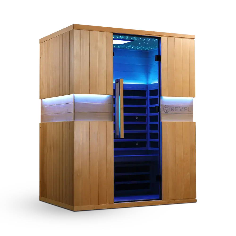 Revel Aura 3 Person Full Spectrum Infrared Sauna - Next Gen - Image 13