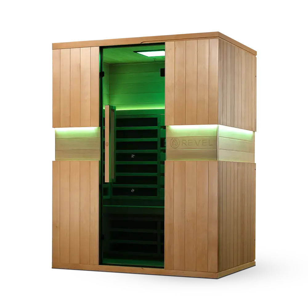 Revel Aura 3 Person Full Spectrum Infrared Sauna - Next Gen - Image 18