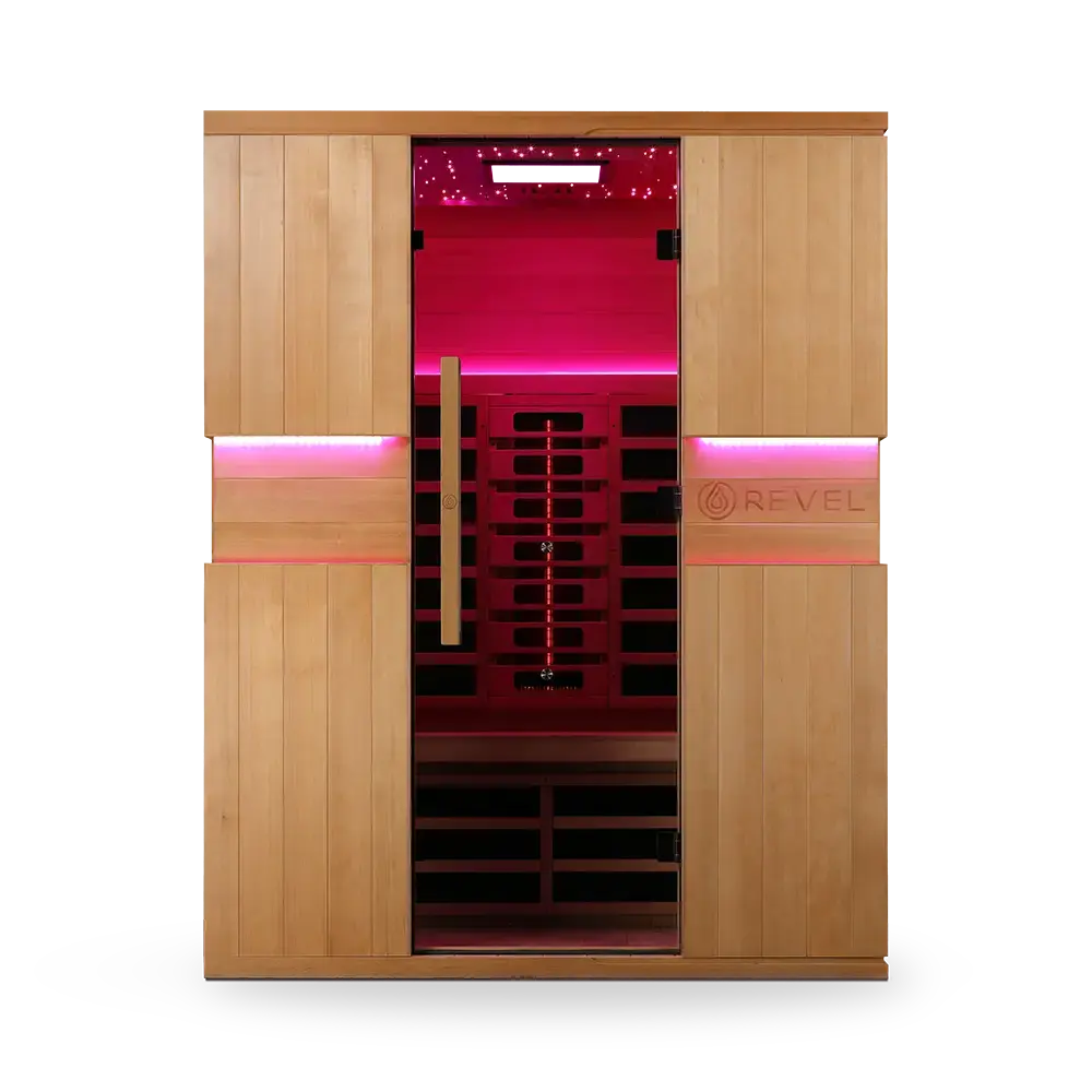 Revel Aura 3 Person Full Spectrum Infrared Sauna - Next Gen - Image 22