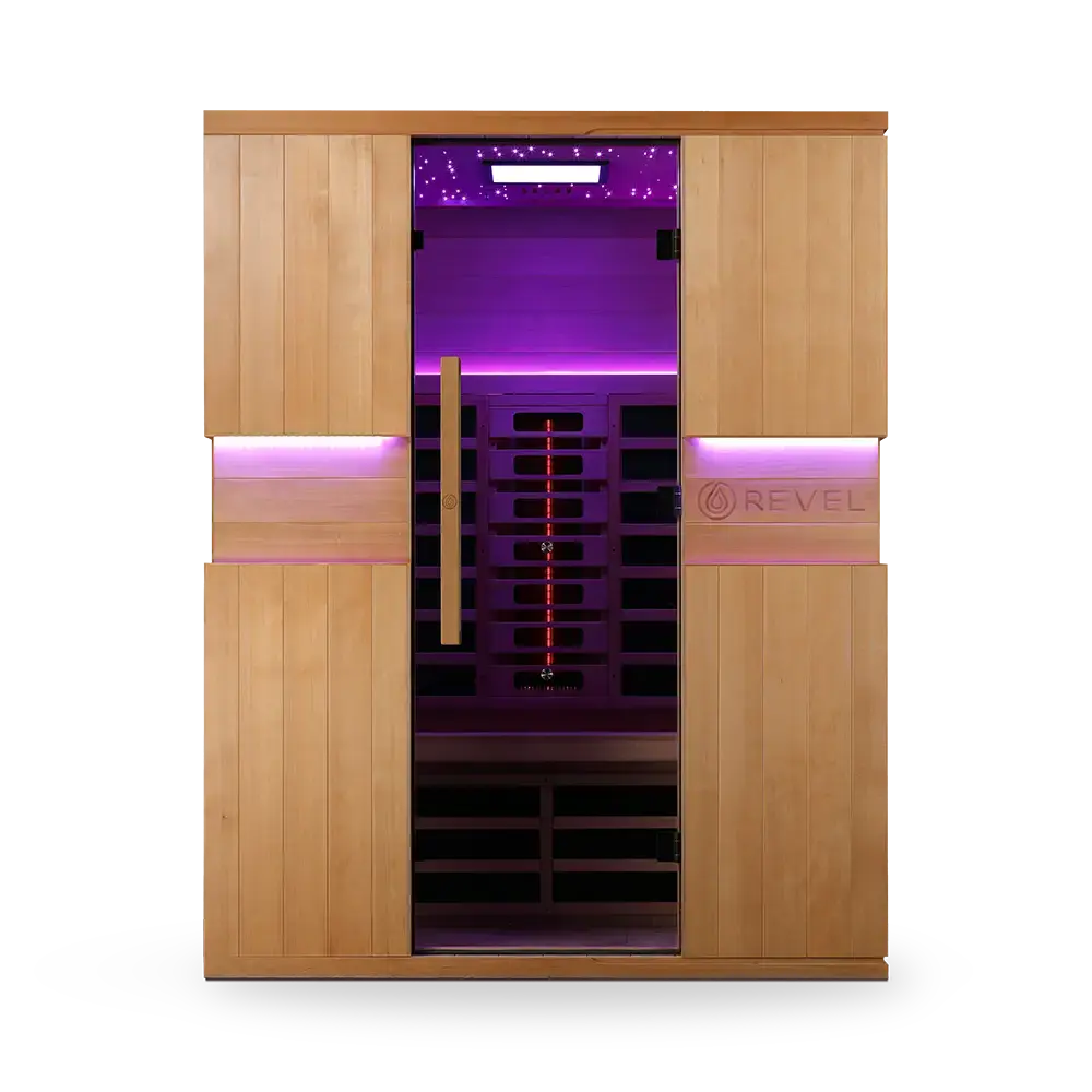 Revel Aura 3 Person Full Spectrum Infrared Sauna - Next Gen - Image 23
