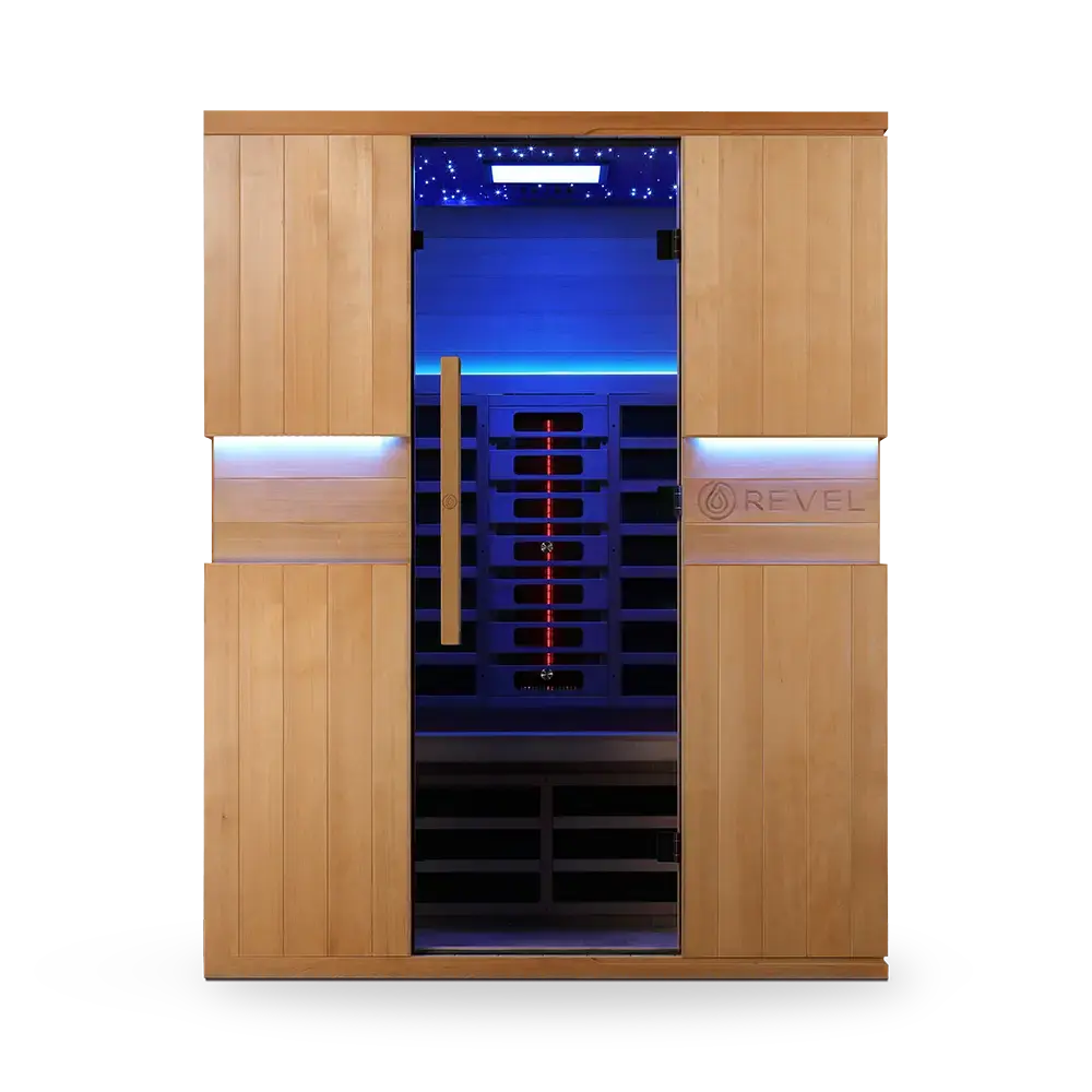 Revel Aura 3 Person Full Spectrum Infrared Sauna - Next Gen - Image 25