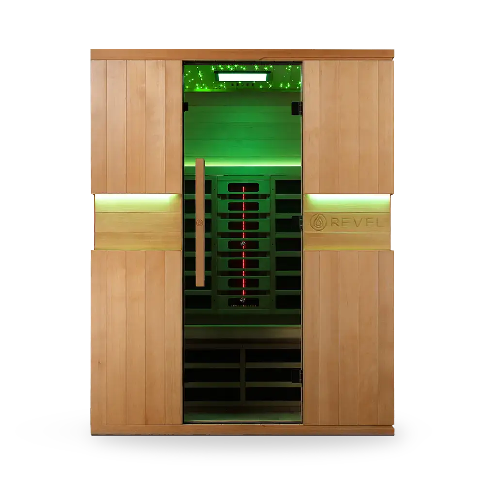 Revel Aura 3 Person Full Spectrum Infrared Sauna - Next Gen - Image 26