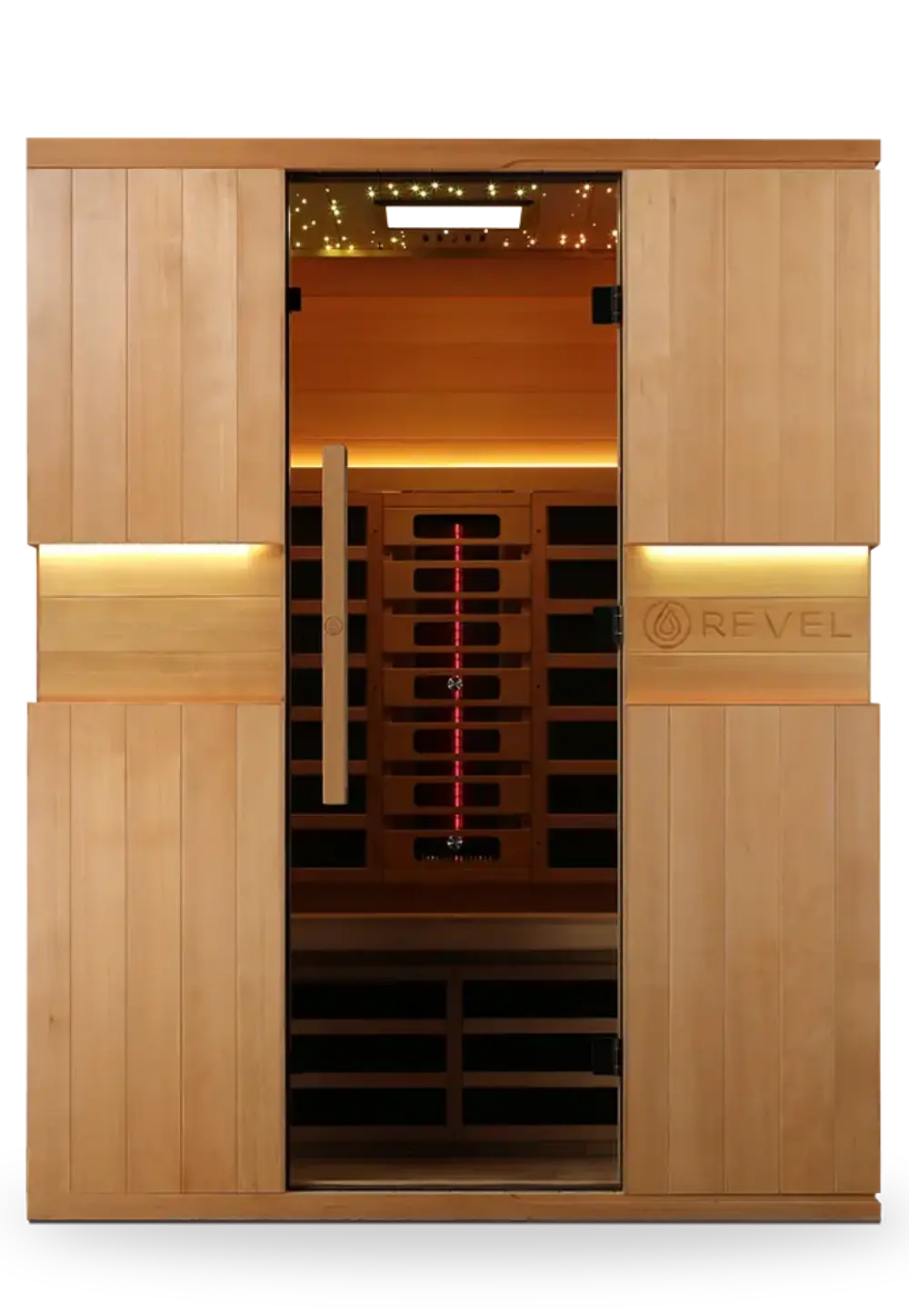 Revel Aura 3 Person Full Spectrum Infrared Sauna - Next Gen - Image 27