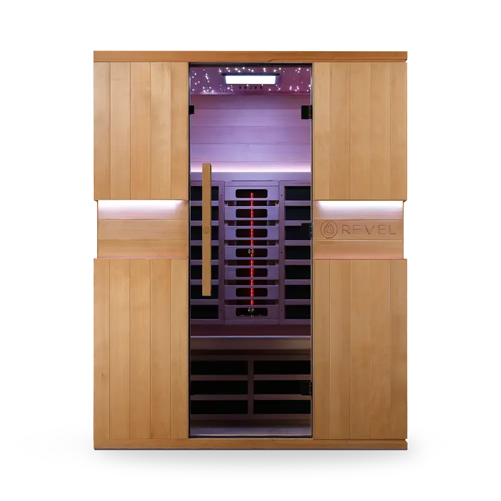 Revel Aura 3 Person Full Spectrum Infrared Sauna - Next Gen - Image 28