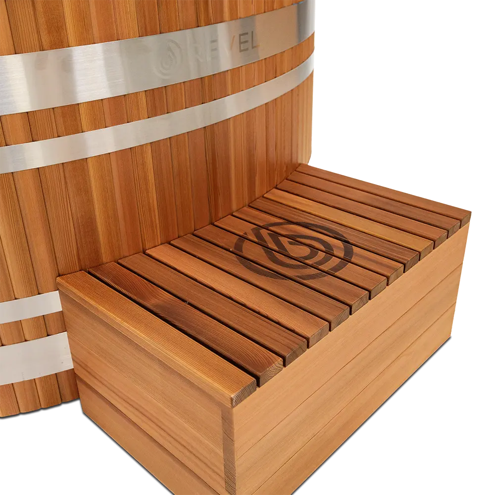 Revel Aura 3P Infrared Sauna with Glacier Solo Ice Bath and 1HP Chiller - Image 16