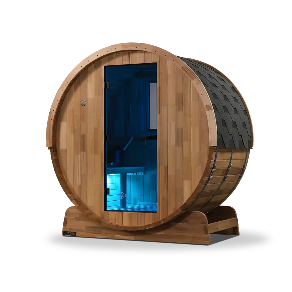 Revel Aurora - 2 Person Traditional Cedar Barrel Sauna - Next Gen - Image 19