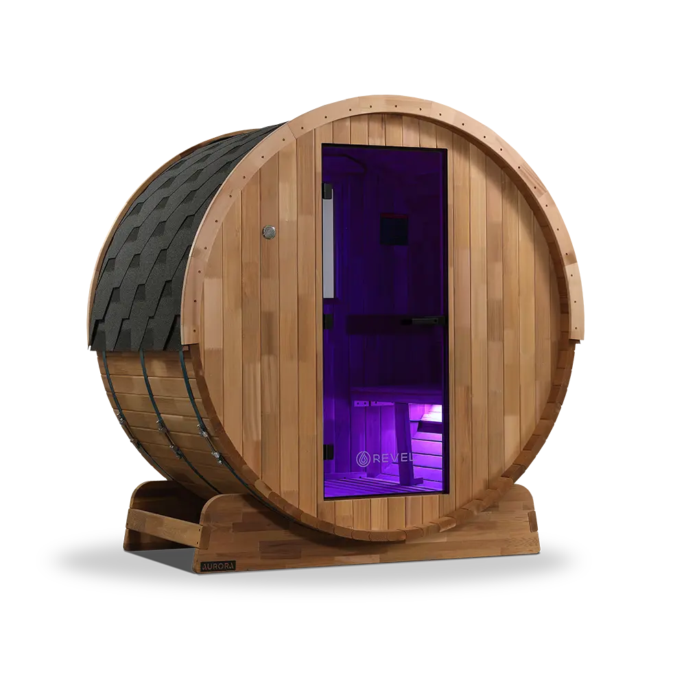 Revel Aurora - 2 Person Traditional Cedar Barrel Sauna - Next Gen - Image 27