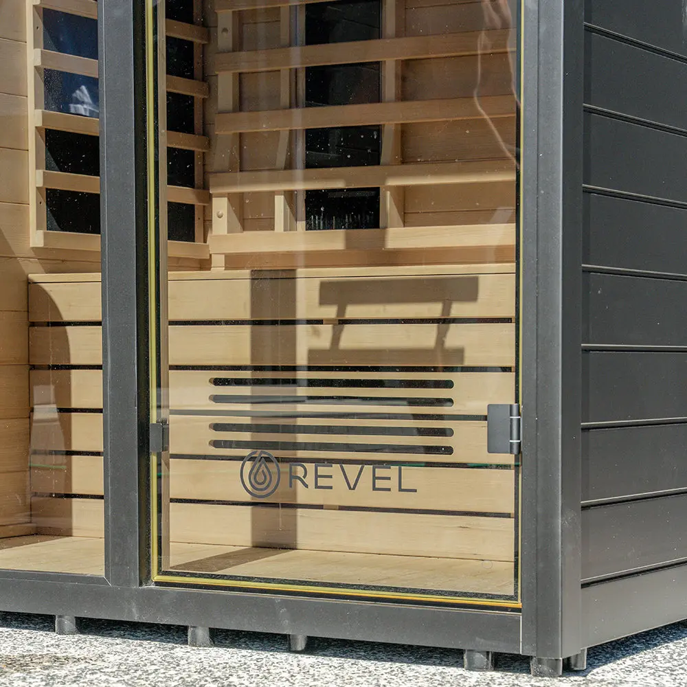 Revel Eclipse - 2 Person Full Spectrum Infrared Cabin Sauna - Image 12