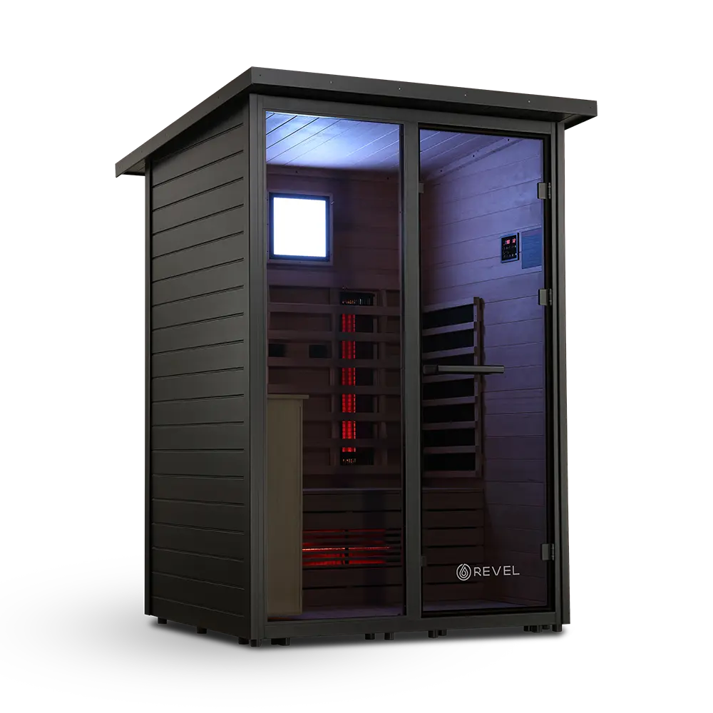 Revel Eclipse - 2 Person Full Spectrum Infrared Cabin Sauna - Image 17