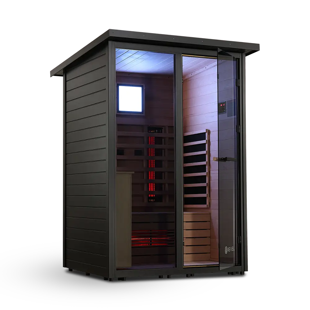 Revel Eclipse - 2 Person Full Spectrum Infrared Cabin Sauna - Image 18