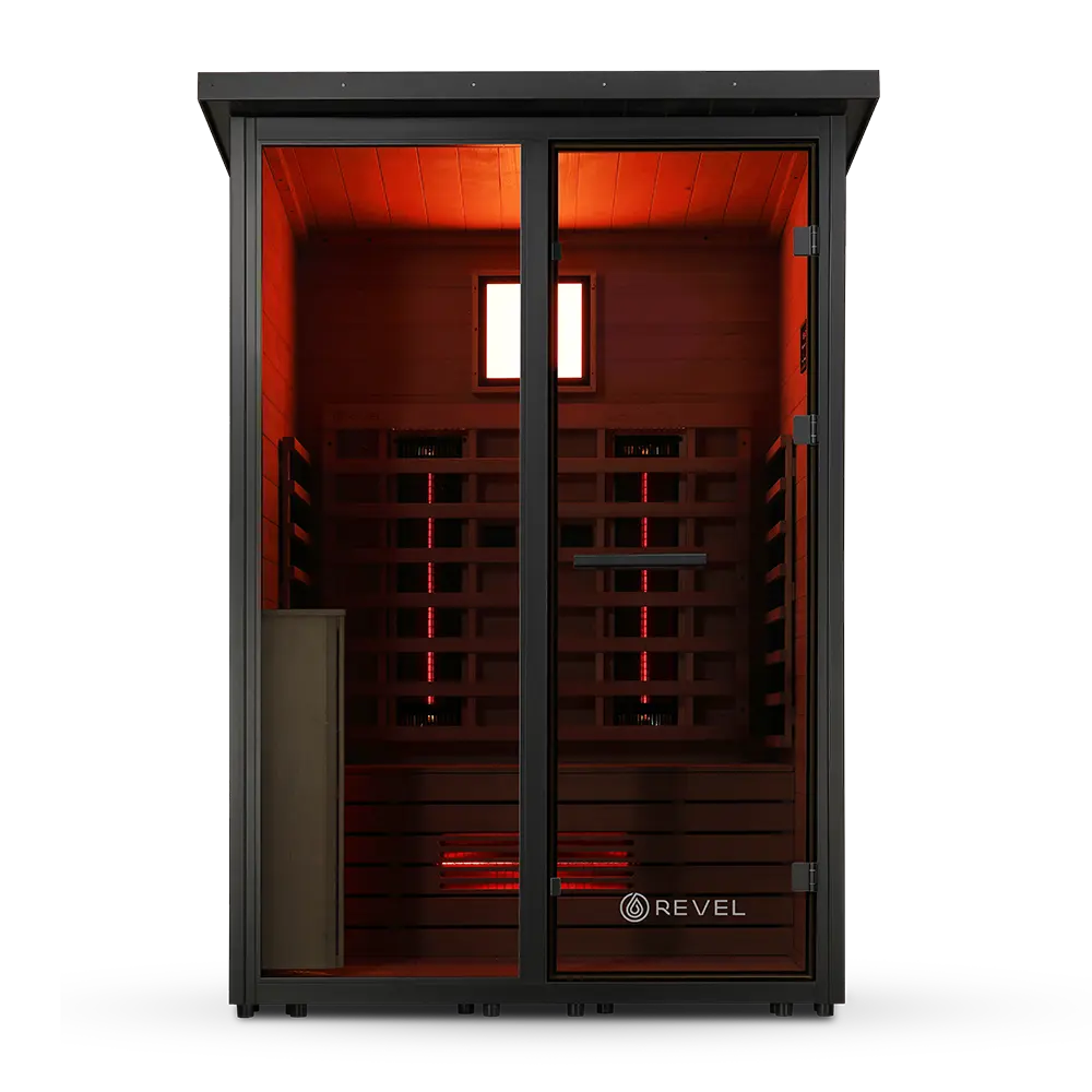 Revel Eclipse - 2 Person Full Spectrum Infrared Cabin Sauna - Image 22