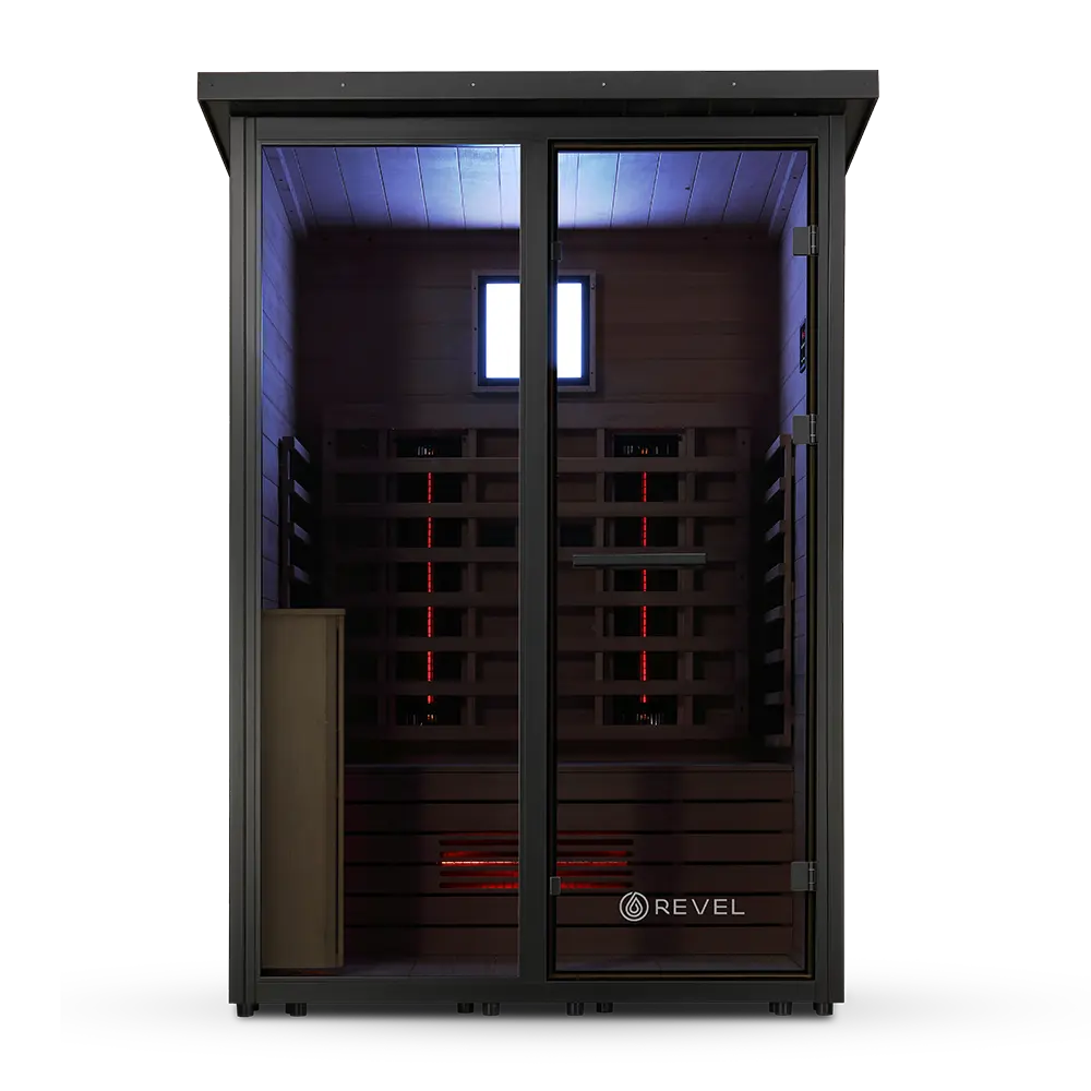 Revel Eclipse - 2 Person Full Spectrum Infrared Cabin Sauna - Image 23