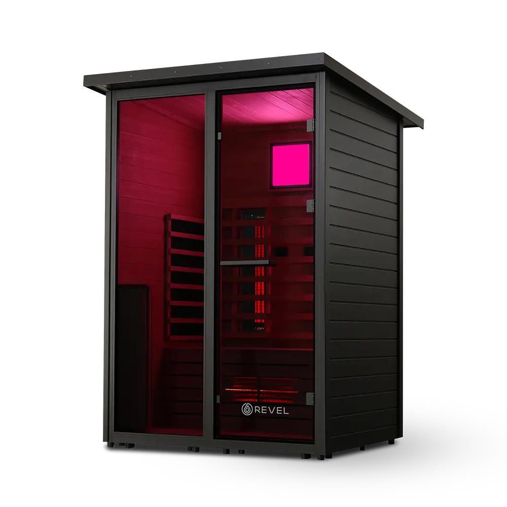 Revel Eclipse - 2 Person Full Spectrum Infrared Cabin Sauna - Image 26