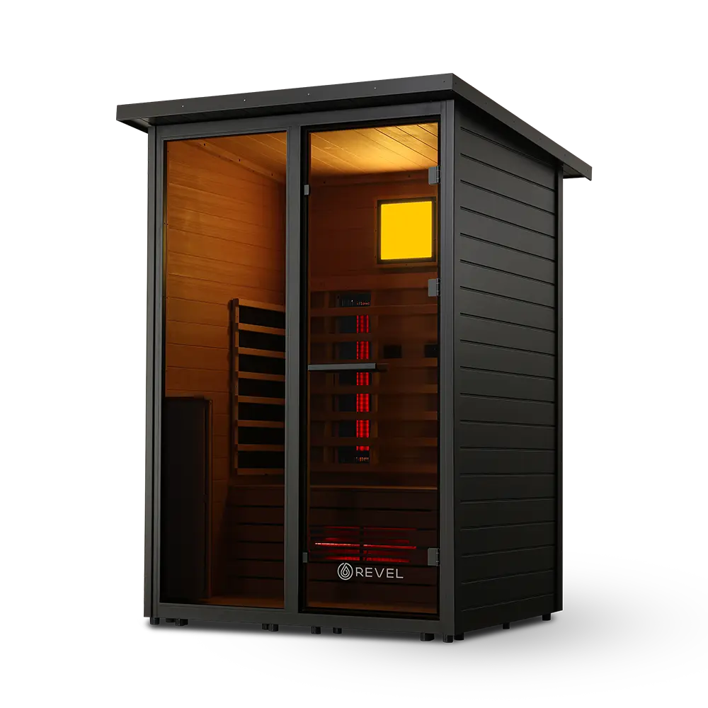 Revel Eclipse - 2 Person Full Spectrum Infrared Cabin Sauna - Image 27