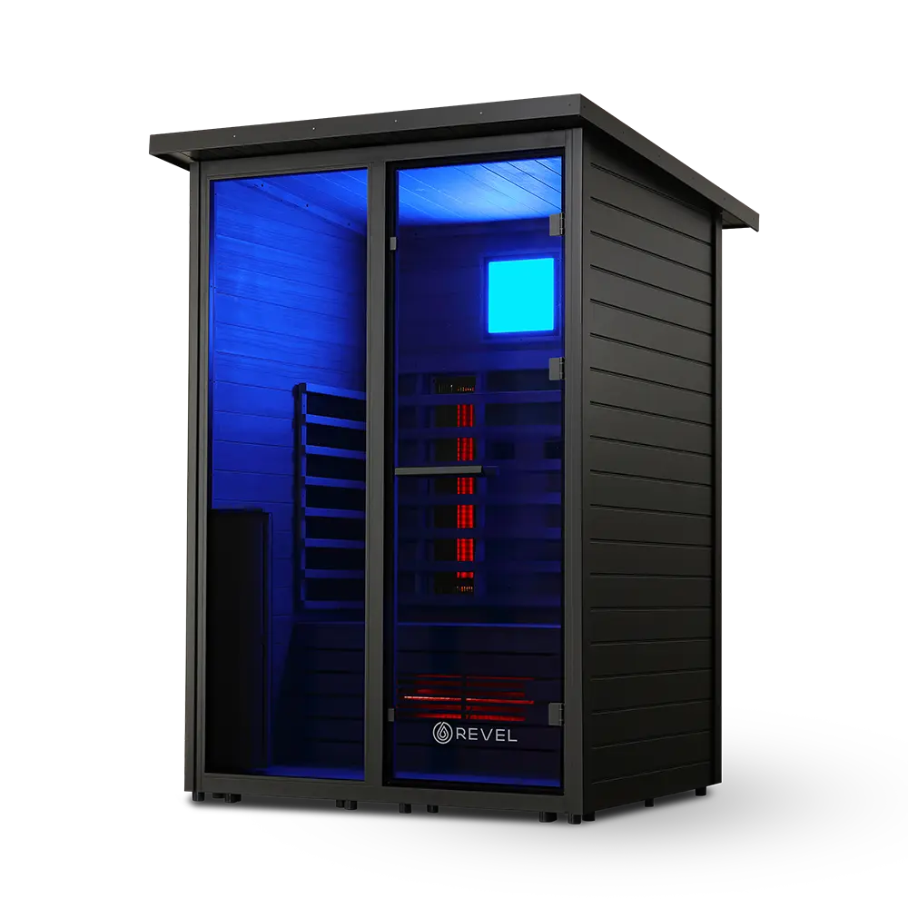 Revel Eclipse - 2 Person Full Spectrum Infrared Cabin Sauna - Image 28