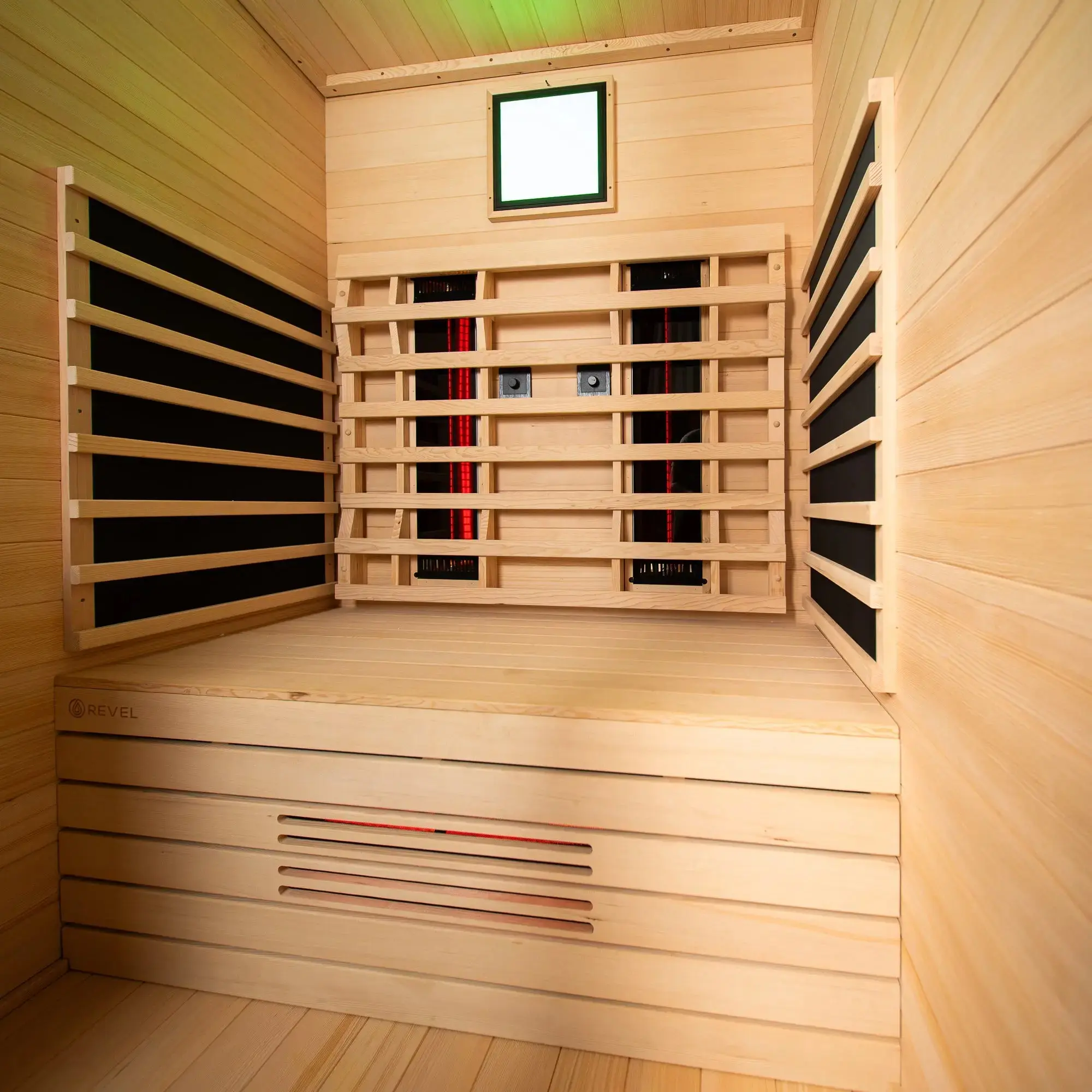 Revel Eclipse - 2 Person Full Spectrum Infrared Cabin Sauna - Image 3
