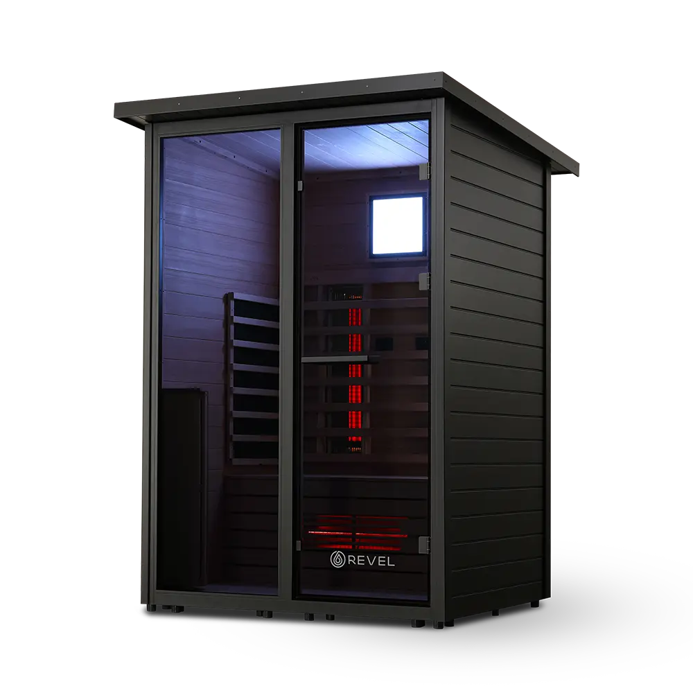 Revel Eclipse - 2 Person Full Spectrum Infrared Cabin Sauna - Image 31