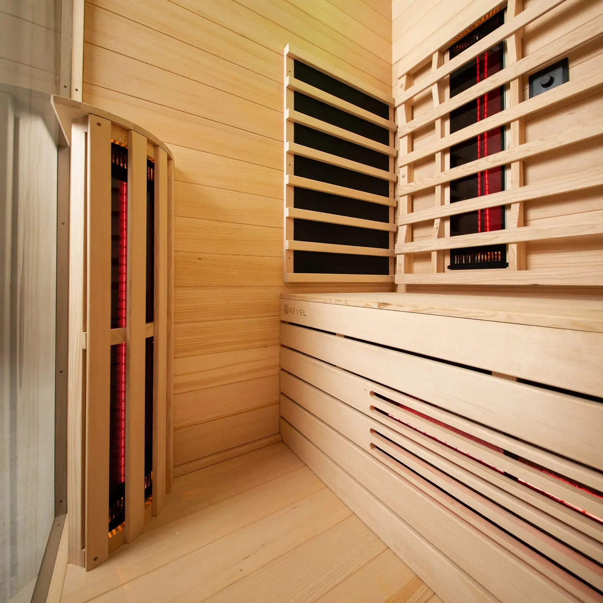 Revel Eclipse - 2 Person Full Spectrum Infrared Cabin Sauna - Image 7