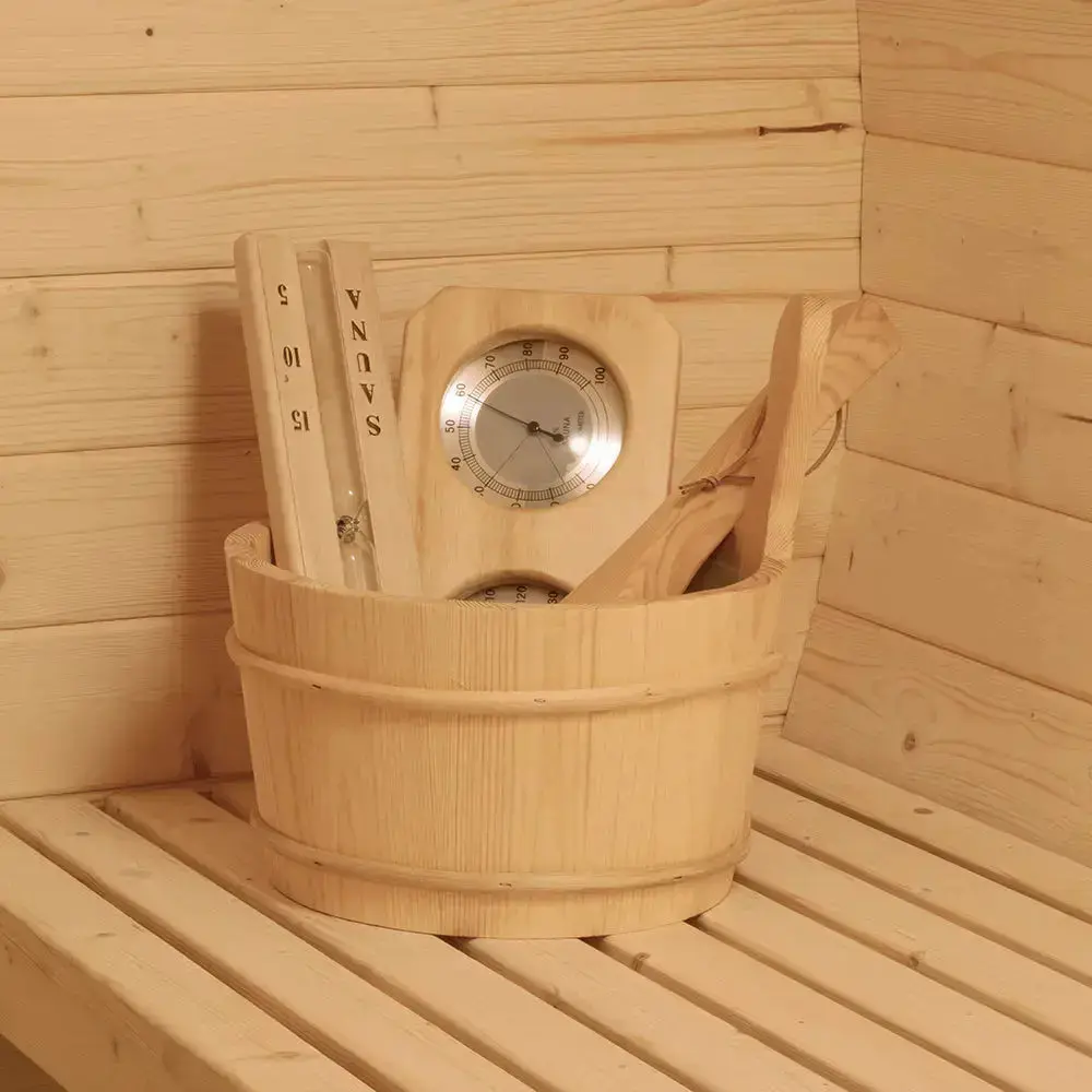 Revel Eden - 4 Person Traditional Barrel Sauna - Image 12