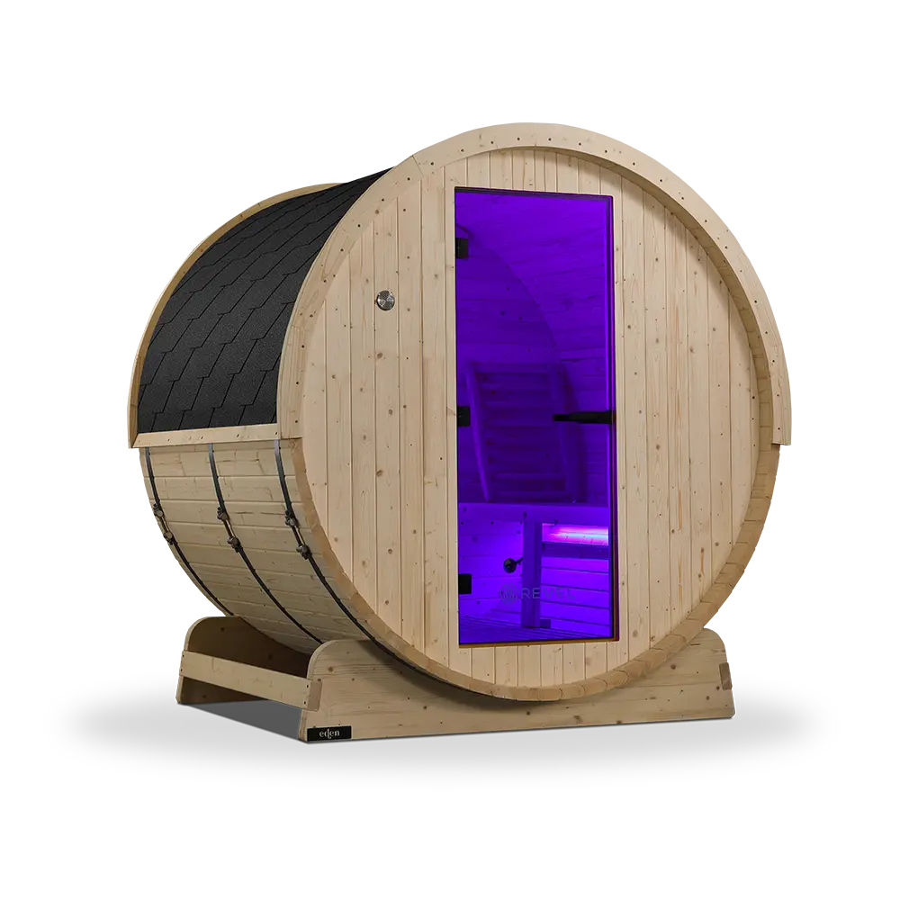 Revel Eden - 4 Person Traditional Barrel Sauna - Image 15