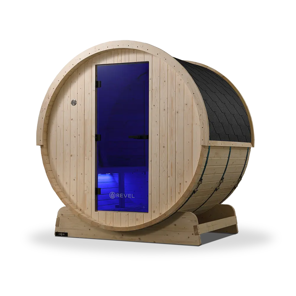 Revel Eden - 4 Person Traditional Barrel Sauna - Image 16