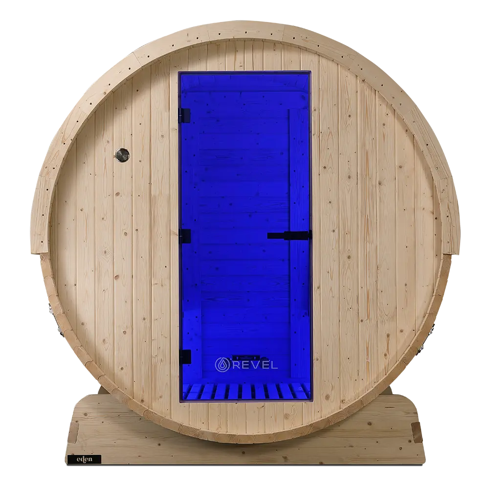 Revel Eden - 4 Person Traditional Barrel Sauna - Image 17