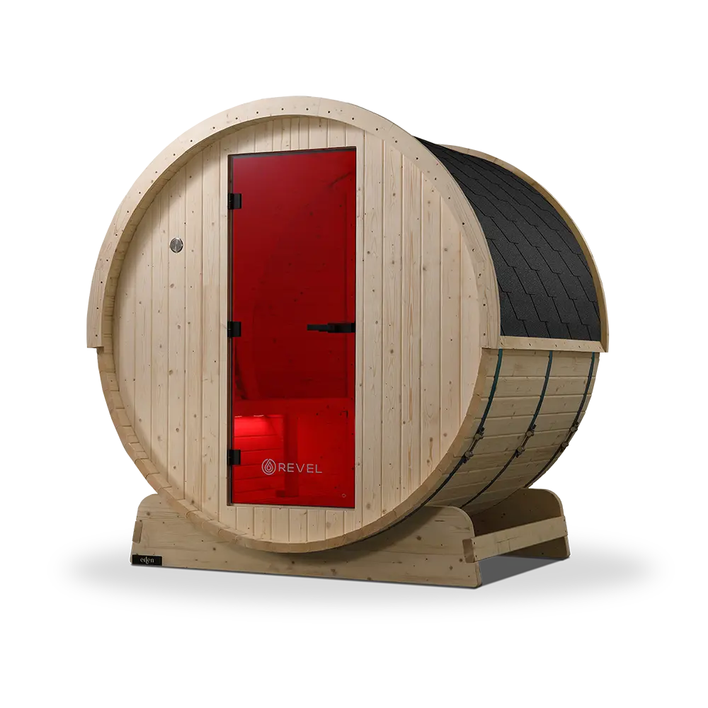 Revel Eden - 4 Person Traditional Barrel Sauna - Image 19