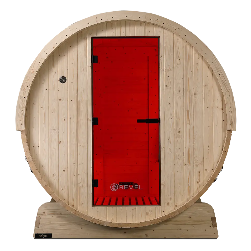 Revel Eden - 4 Person Traditional Barrel Sauna - Image 21