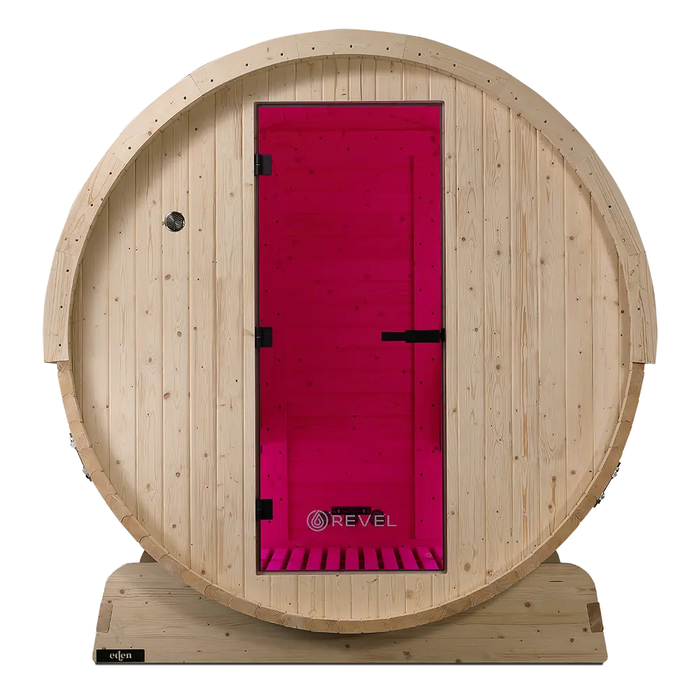 Revel Eden - 4 Person Traditional Barrel Sauna - Image 24