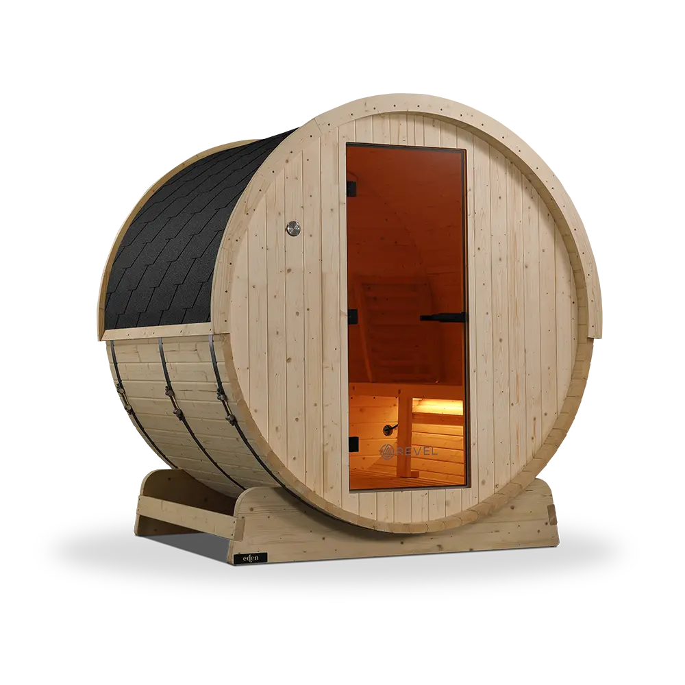 Revel Eden - 4 Person Traditional Barrel Sauna - Image 29
