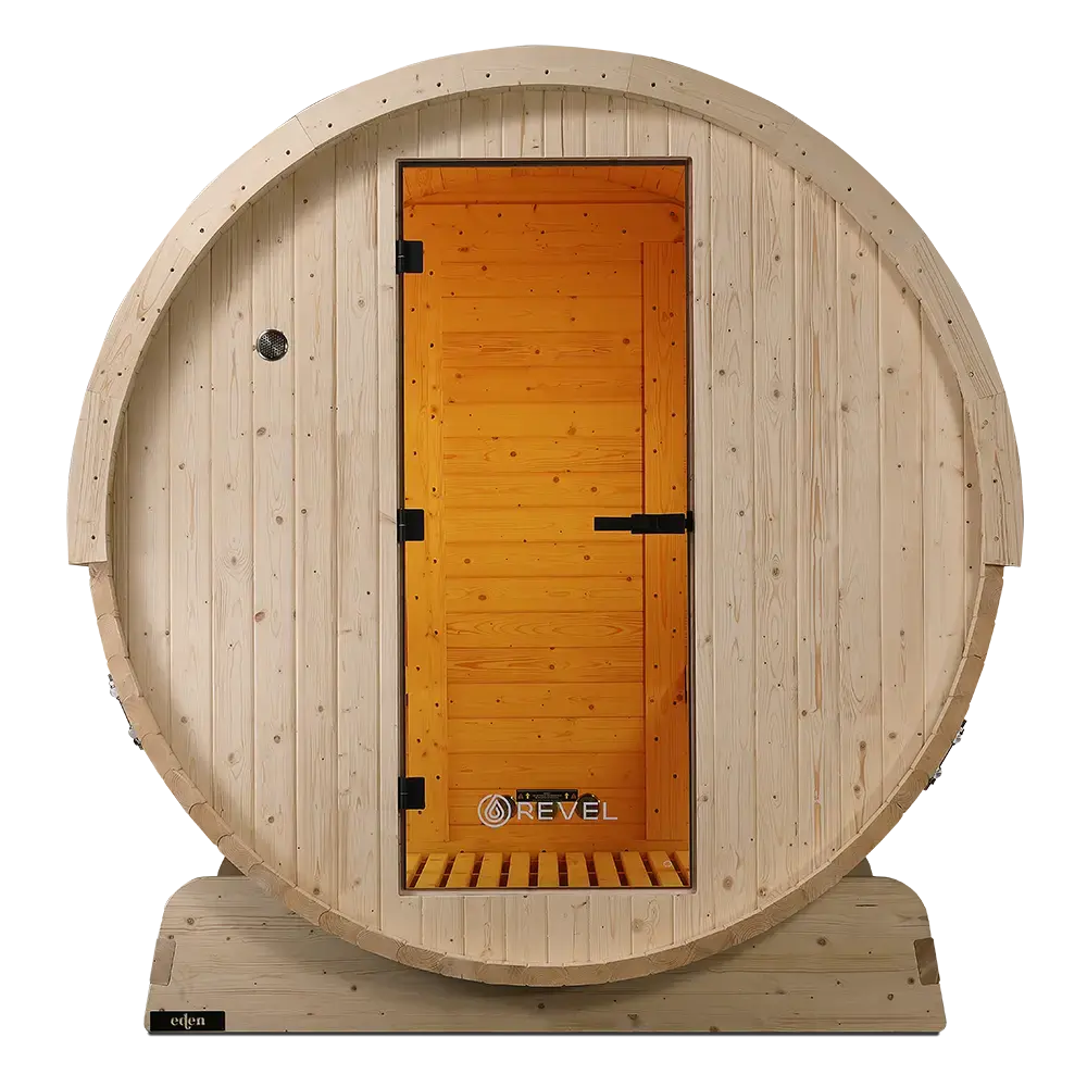 Revel Eden - 4 Person Traditional Barrel Sauna - Image 30
