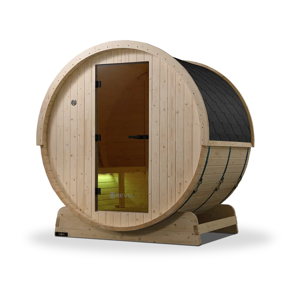 Revel Eden - 4 Person Traditional Barrel Sauna - Image 31