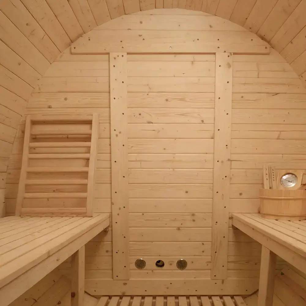 Revel Eden - 4 Person Traditional Barrel Sauna - Image 7