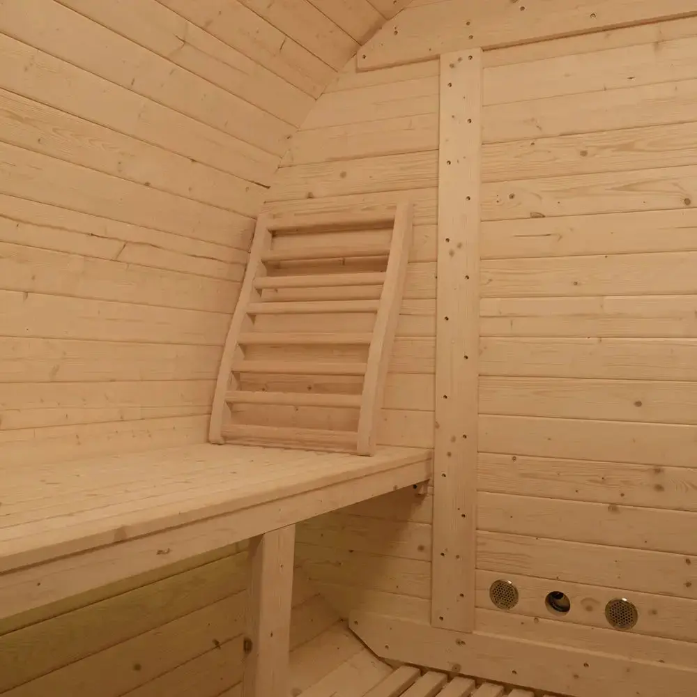 Revel Eden - 4 Person Traditional Barrel Sauna - Image 9
