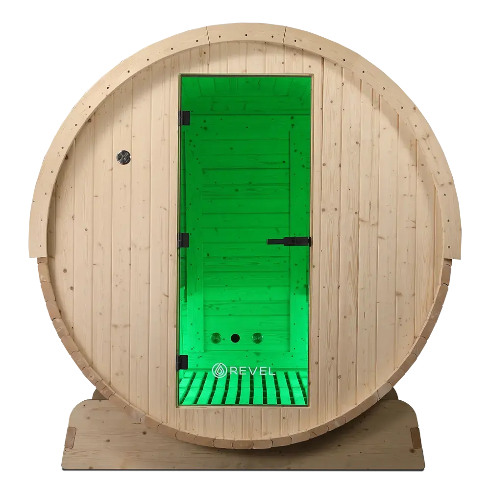 Revel Eden - 8 Person Traditional Barrel Sauna - Image 11