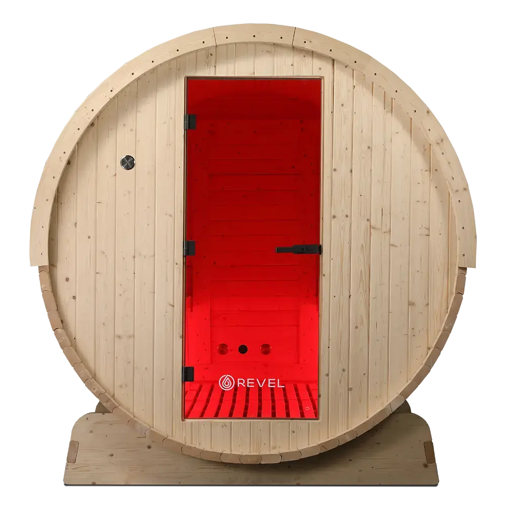 Revel Eden - 8 Person Traditional Barrel Sauna - Image 12