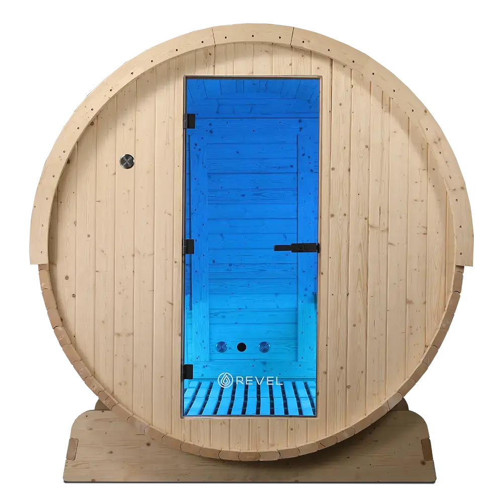 Revel Eden - 8 Person Traditional Barrel Sauna - Image 15