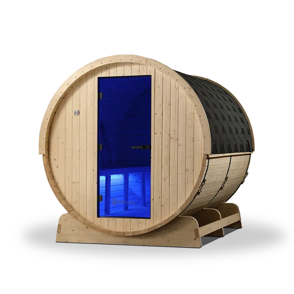 Revel Eden - 8 Person Traditional Barrel Sauna - Image 17