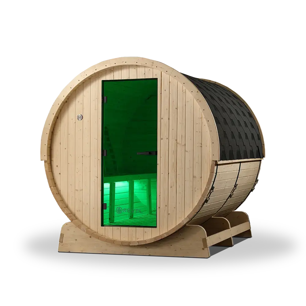 Revel Eden - 8 Person Traditional Barrel Sauna - Image 18